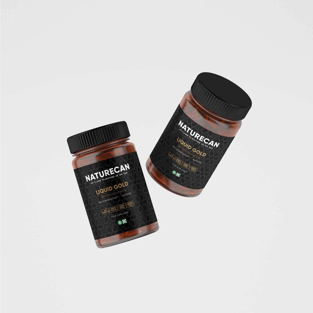 Tekuté zlato CBD s kurkumínom