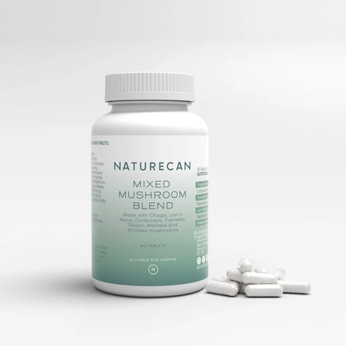 Komplexné hubové kapsule - shiitake, reishi, cordyceps