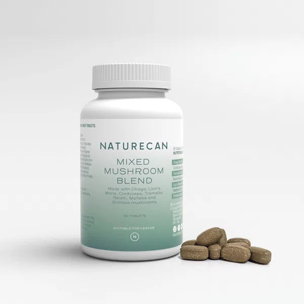 Komplexné hubové kapsule - shiitake, reishi, cordyceps
