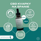 CBD kvapky na spanie