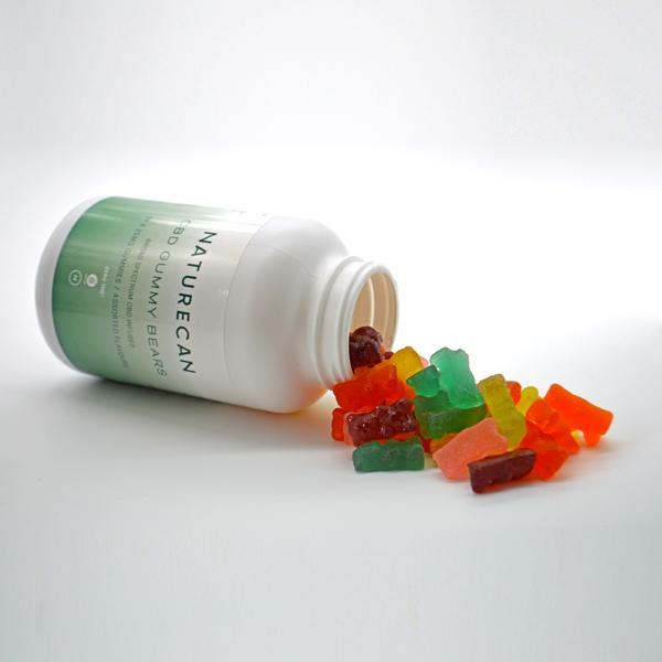 CBD gummies s cukrovou polevou