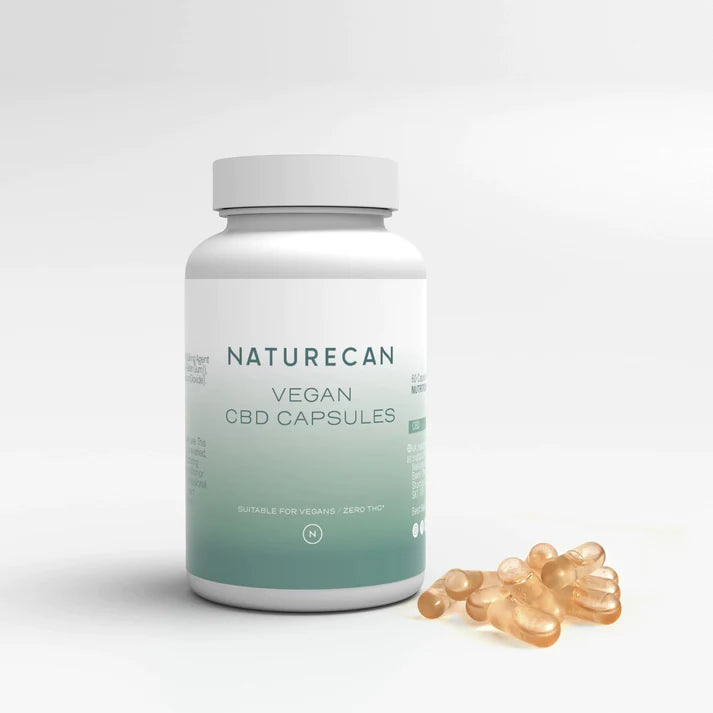 Vegánske CBD kapsule