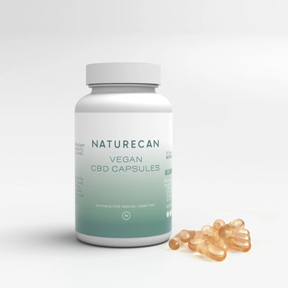 Vegánske CBD kapsule